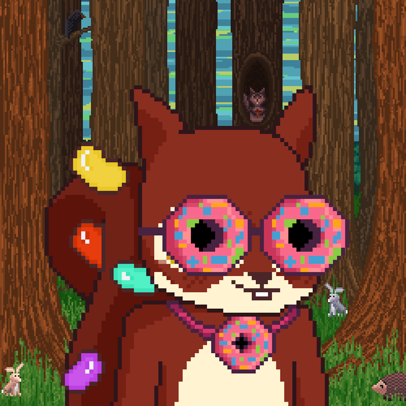 Pixel Squirrels #3416